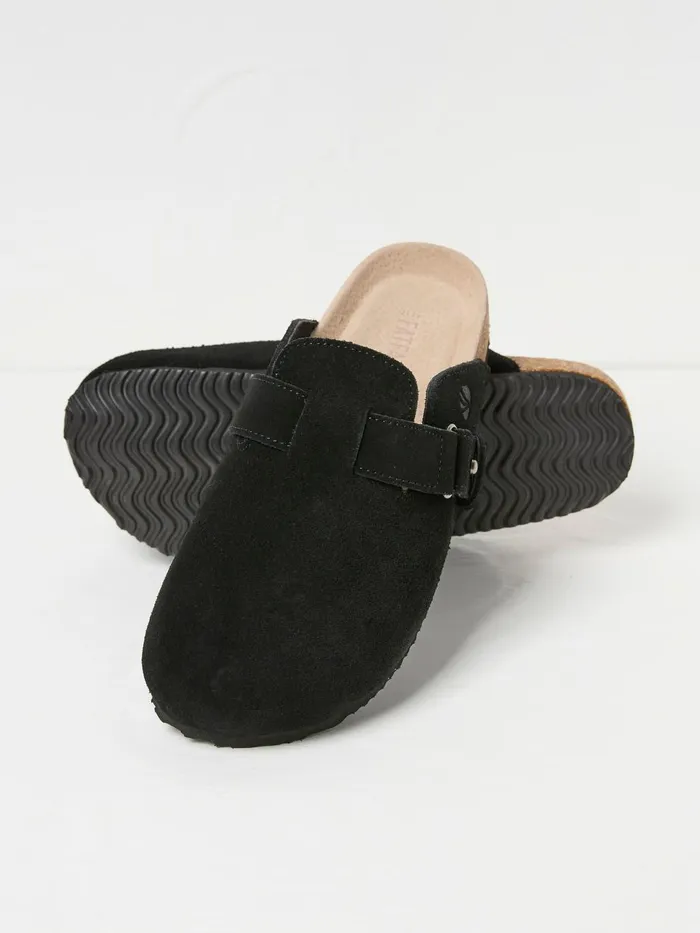 Fat Face Elsie Black House Shoes Women Pyjamas and Nightwear Fat Face Elsie Black House Shoes Women Pyjamas and Nightwear