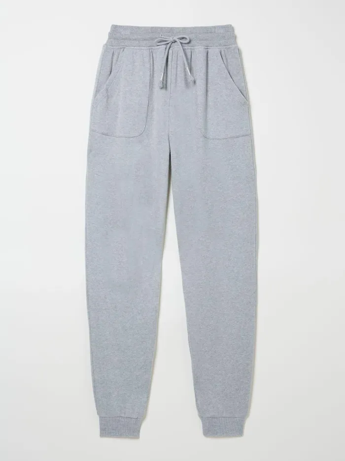 Fat Face Hannah Grey Lounge Pyjama Bottoms Women Pyjamas and Nightwear