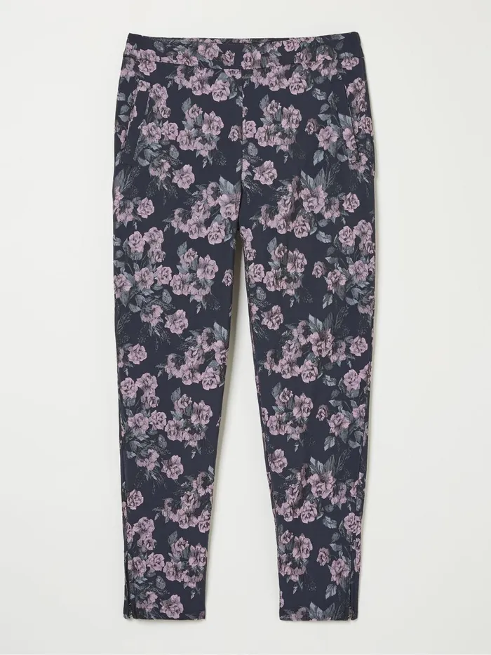 Fat Face Isobel Blue Isobel Jacquard Trouser Women Trousers and Leggings