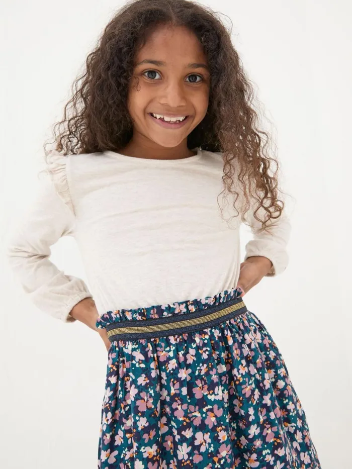 Fat Face Martha Natural Floral Dress Kids Dresses Fat Face Martha Natural Floral Dress Kids Dresses