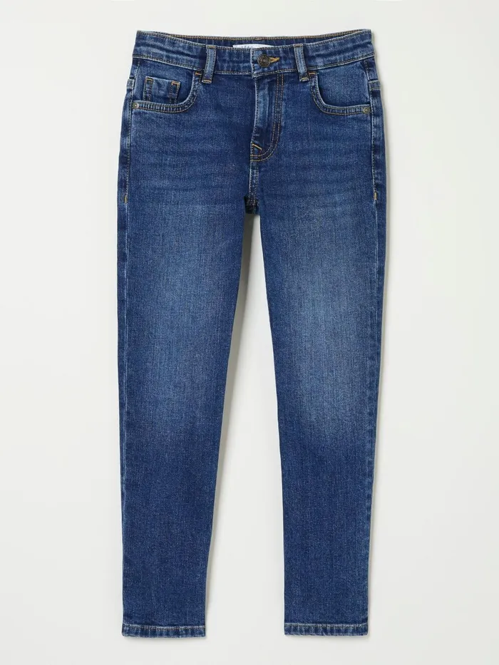 Fat Face Seth Mid Wash Blue Slim Jeans Kids Trousers Jeans and Joggers
