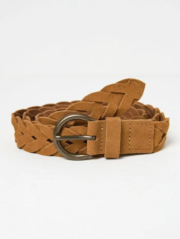 Fat Face Yellow Chainlink Belt Women Belts