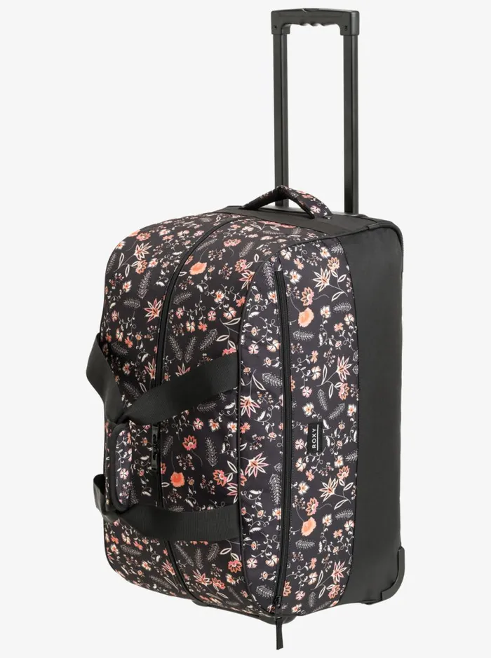 Feel It All 8211 Large Wheelie Duffle Bag Anthracite Kerala Border Women Roxy Luggage