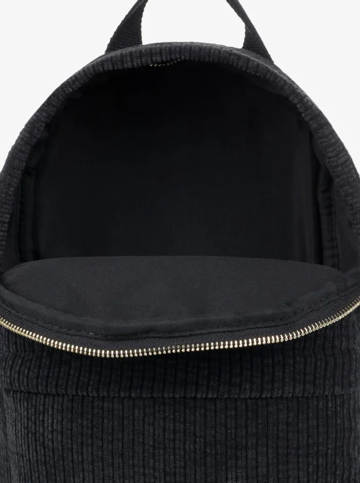 Feeling Good 8211 Extra Small Corduroy Backpack Anthracite WomenKids Roxy Backpacks
