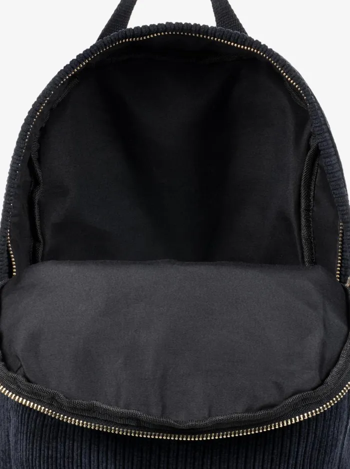Feeling Good 8211 Extra Small Corduroy Backpack Anthracite WomenKids Roxy Backpacks