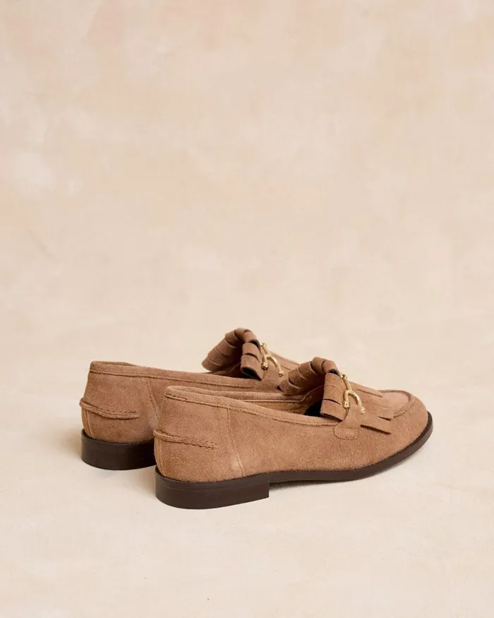 Flecana Buckle Moccasin Taupe Women Polin Et Moi Moccasins Flecana Buckle Moccasin Taupe Women Polin Et Moi Moccasins