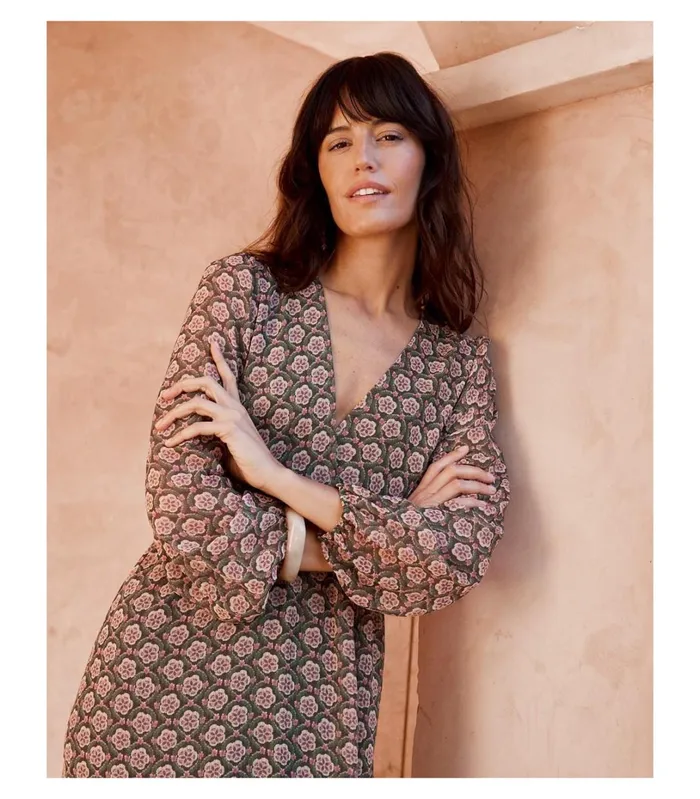Florali Long Dress Emerald Green Women Polin Et Moi Dresses And Jumpsuits