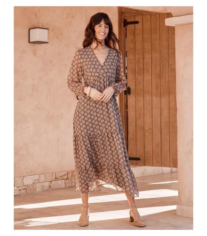 Florali Long Dress Emerald Green Women Polin Et Moi Dresses And Jumpsuits