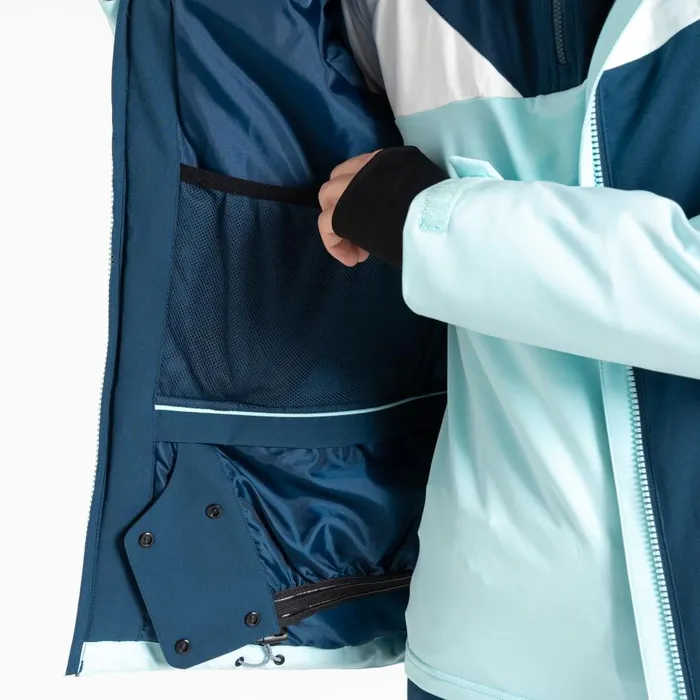 Flurry Ski Jacket Moonlight Denim Blue Women Dare 2b Softshell Jackets