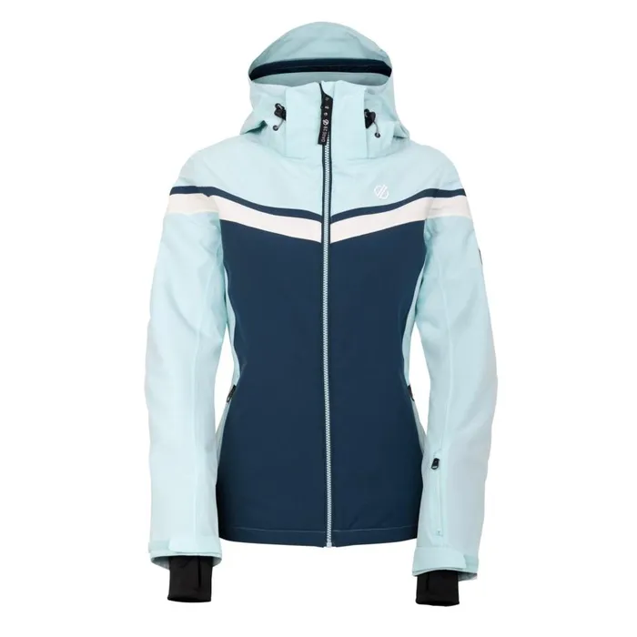 Flurry Ski Jacket Moonlight Denim Blue Women Dare 2b Softshell Jackets