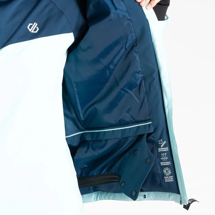 Flurry Ski Jacket Moonlight Denim Blue Women Dare 2b Softshell Jackets