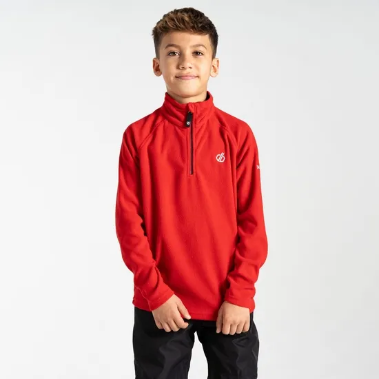 Freehand Half Zip Fleece Danger Red Kids Dare 2b Fleece