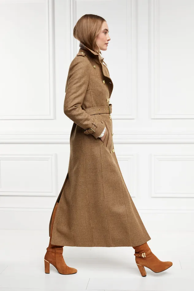 Full Length Marlborough Trench Coat Tawny Women Holland Cooper Coats