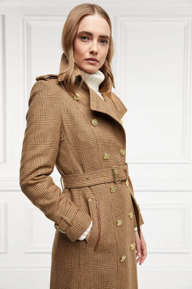 Full Length Marlborough Trench Coat Tawny Women Holland Cooper Coats