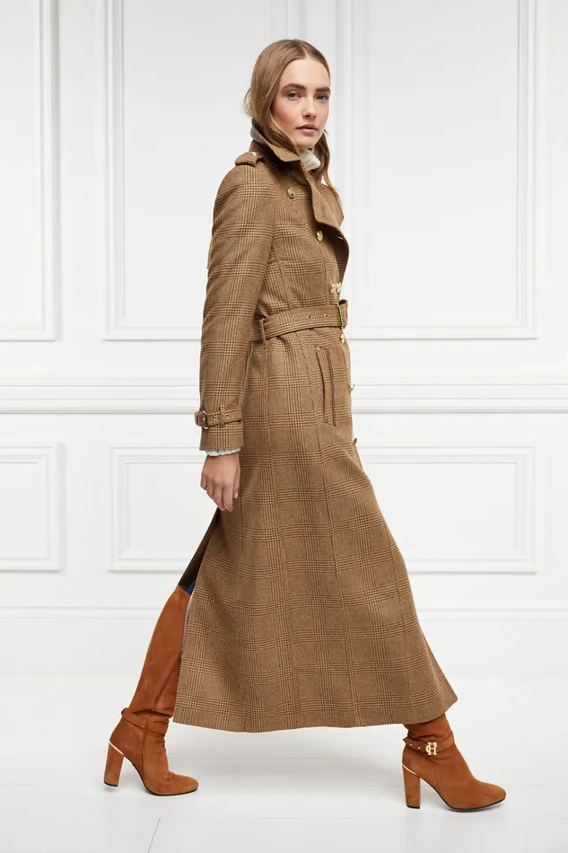 Full Length Marlborough Trench Coat Tawny Women Holland Cooper Coats