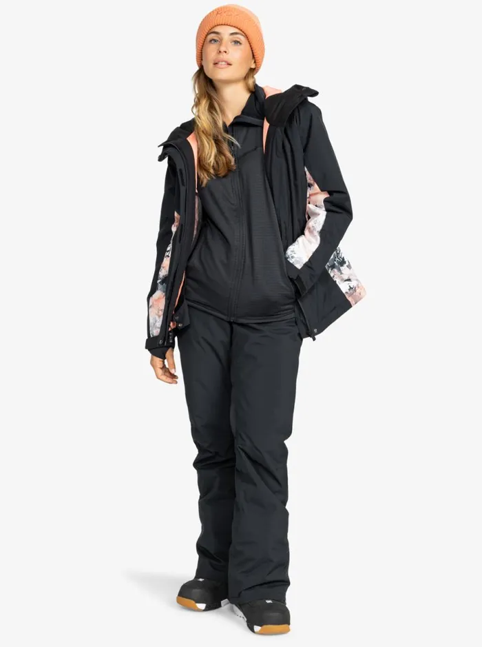 Galaxy 8211 Snow Jacket Peach Pink Big Dreamy Picture Women Roxy Jackets and Coats
