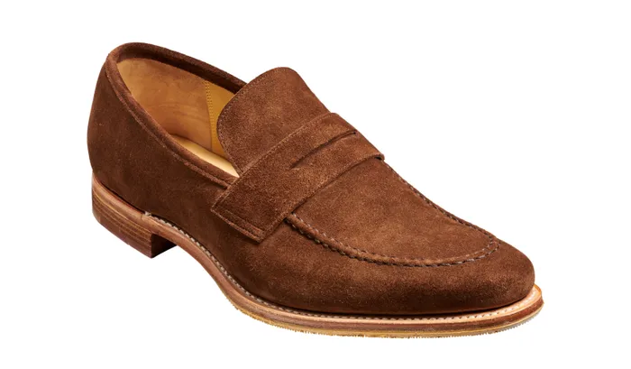 Gates 8211 Castagnia Suede Mens Barker Shoes Mens Loafers