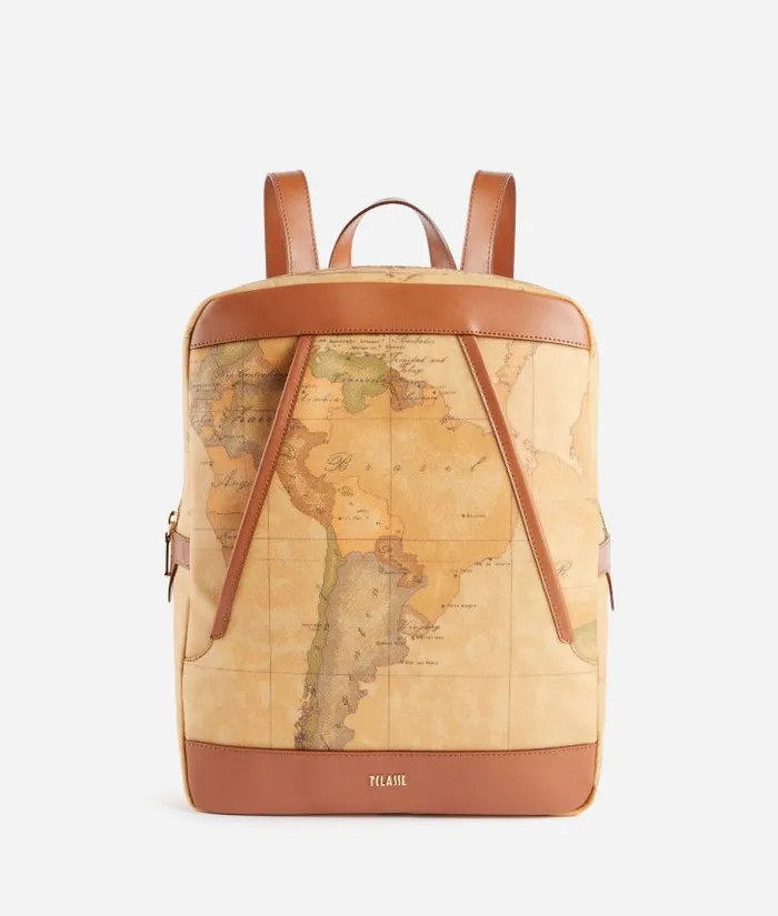 Geo Classic Laptop Backpack Man Alviero Martini Backpacks and Belt Bags