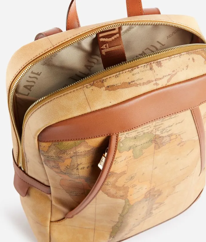 Geo Classic Laptop Backpack Man Alviero Martini Backpacks and Belt Bags