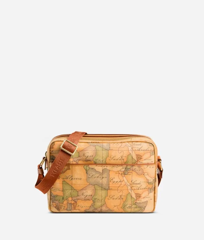 Geo Classic Medium Messenger Bag Man Alviero Martini Crossbody and Messenger Bags