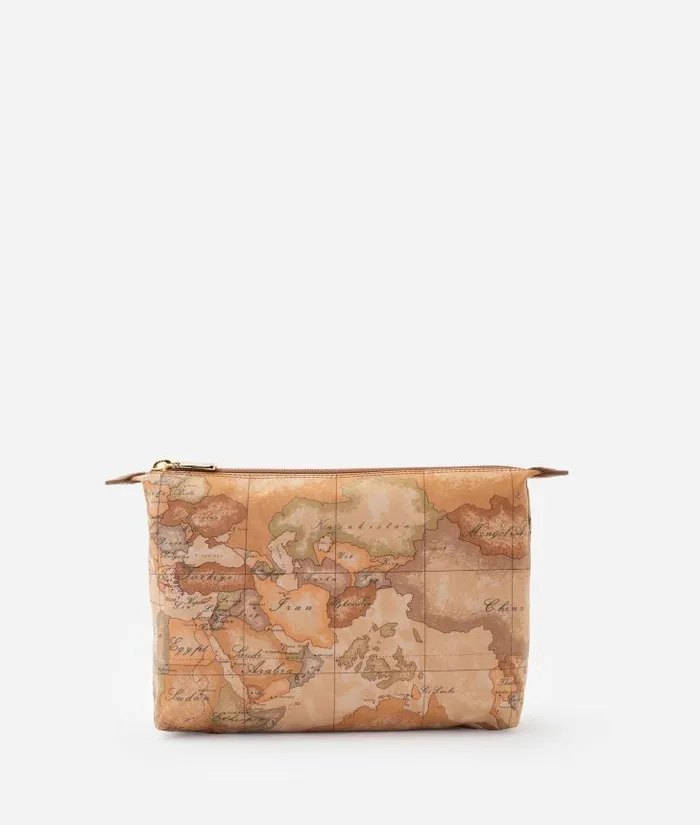 Geo Soft Medium Carryall Pouch Woman Alviero Martini Pouches and Toiletry Bags