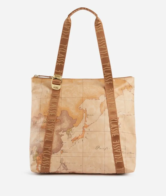 Geo Soft Shopper Bag Woman Alviero Martini Totes