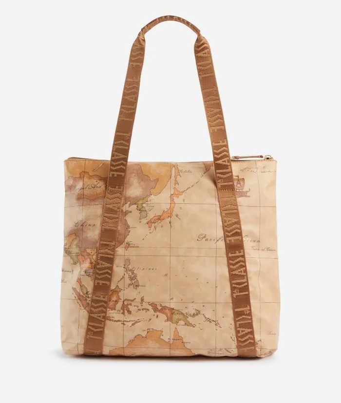 Geo Soft Shopper Bag Woman Alviero Martini Totes