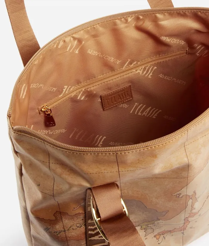 Geo Soft Shopper Bag Woman Alviero Martini Totes