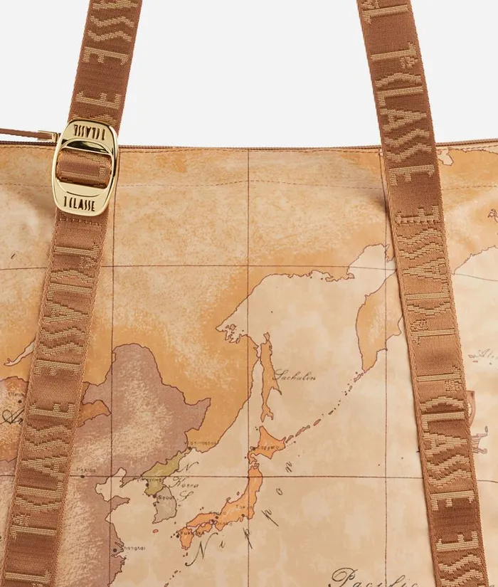 Geo Soft Shopper Bag Woman Alviero Martini Totes