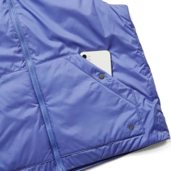 Geotex Insulated Vest Baja Blue Women Merrell Tops