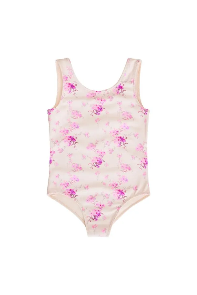 Girls and Baby Girls Aldora OnePiece Swimsuit Warm Pink Cloud LoveShackFancy Mommy and Me