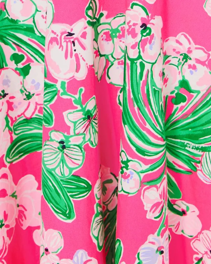 Girls Girls Dresses and Rompers Lilly Pulitzer Girls Idala Cotton Dress Roxie Pink Worth A Look