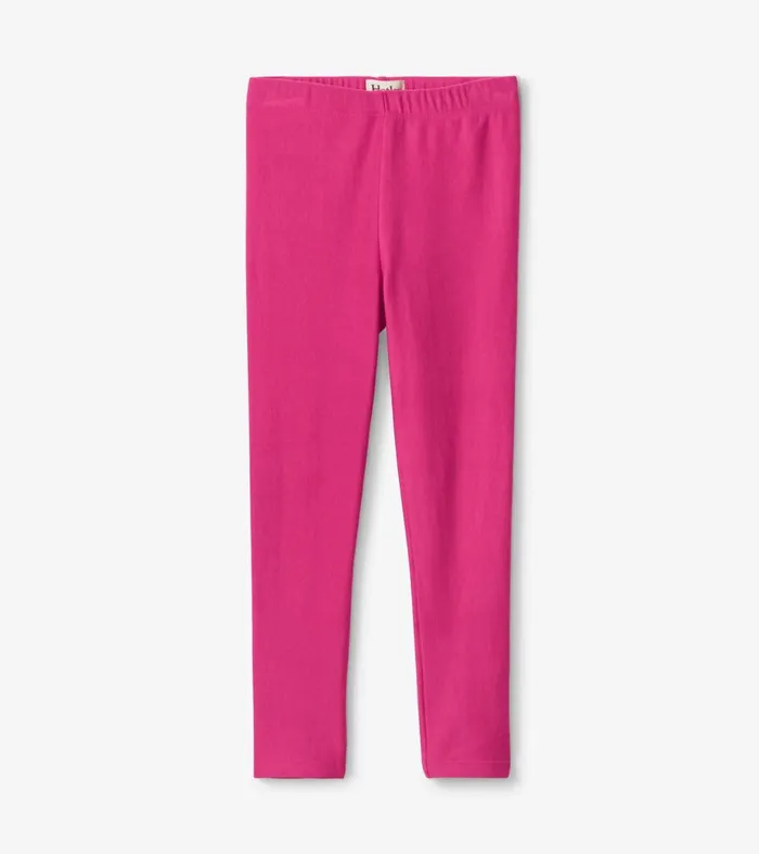 Hatley Bottoms Girls Girls Magenta Cozy Leggings