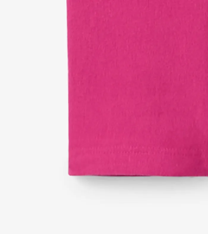 Hatley Bottoms Girls Girls Magenta Cozy Leggings