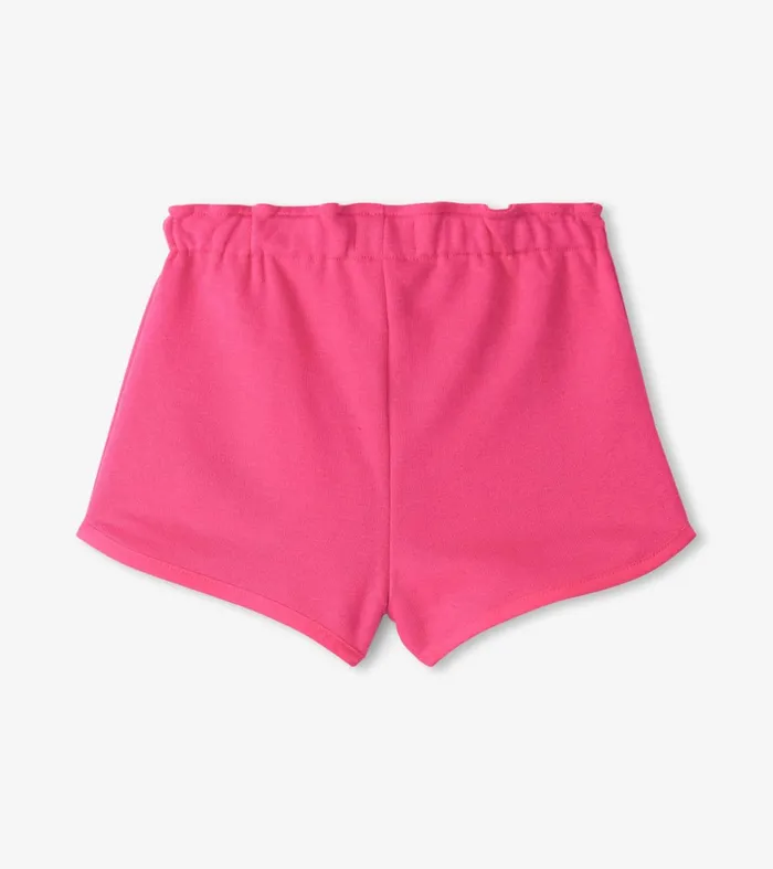 Hatley Bottoms Girls Girls Pink Paper Bag Shorts