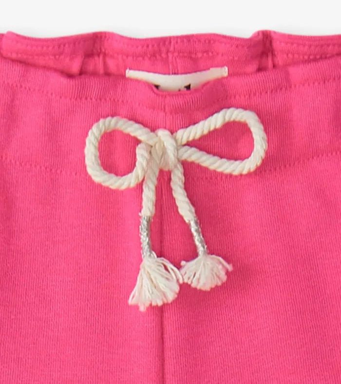 Hatley Bottoms Girls Girls Pink Paper Bag Shorts