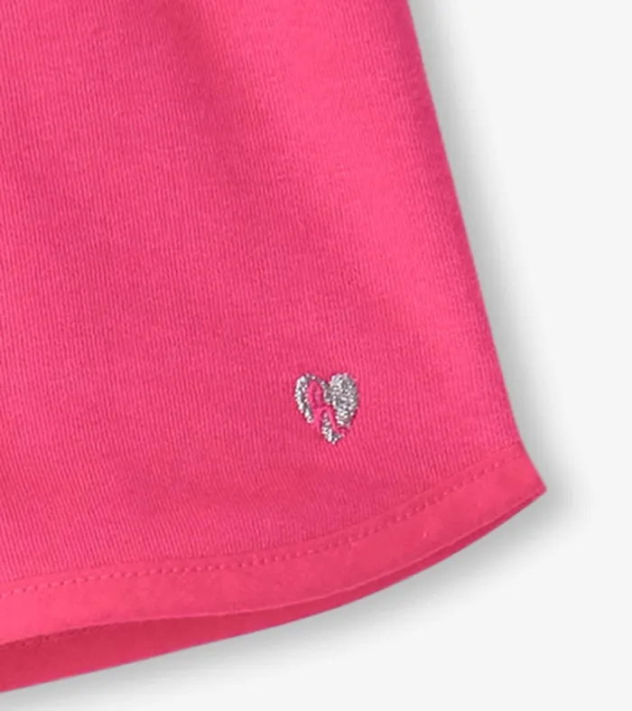 Hatley Bottoms Girls Girls Pink Paper Bag Shorts