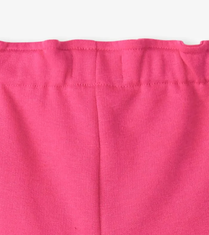 Hatley Bottoms Girls Girls Pink Paper Bag Shorts