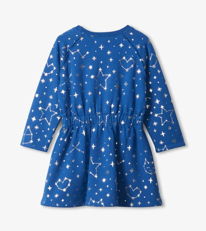 Hatley Dresses Girls Girls Constellations Waist Terry Dress