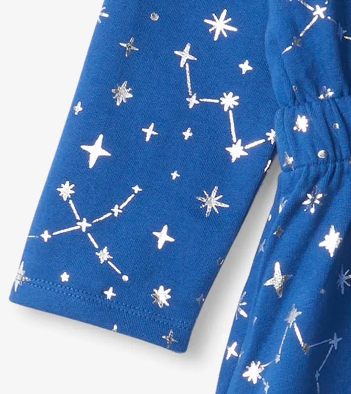 Hatley Dresses Girls Girls Constellations Waist Terry Dress