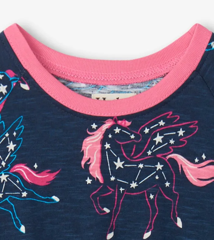 Hatley Dresses Girls Pegasus Constellations Drop Waist Dress