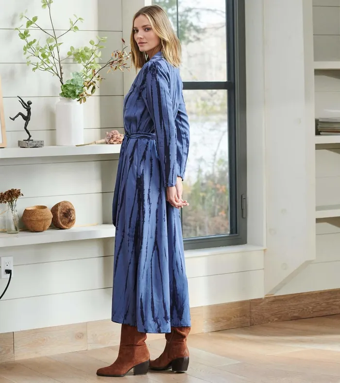 Hatley Dresses Women Maxi Shirt Dress 8211 Into The Deep