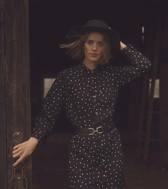 Hatley Dresses Women Midi Shirt Dress 8211 Classic Spots