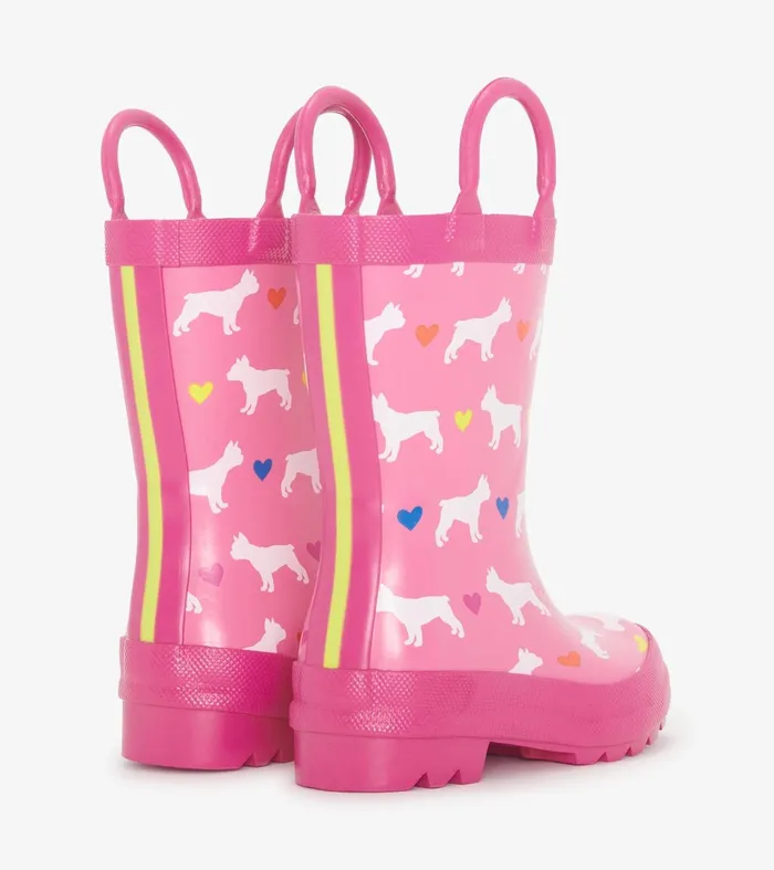 Hatley Rainwear Baby and Toddler Toddler Girls French Bulldogs Rain Boots