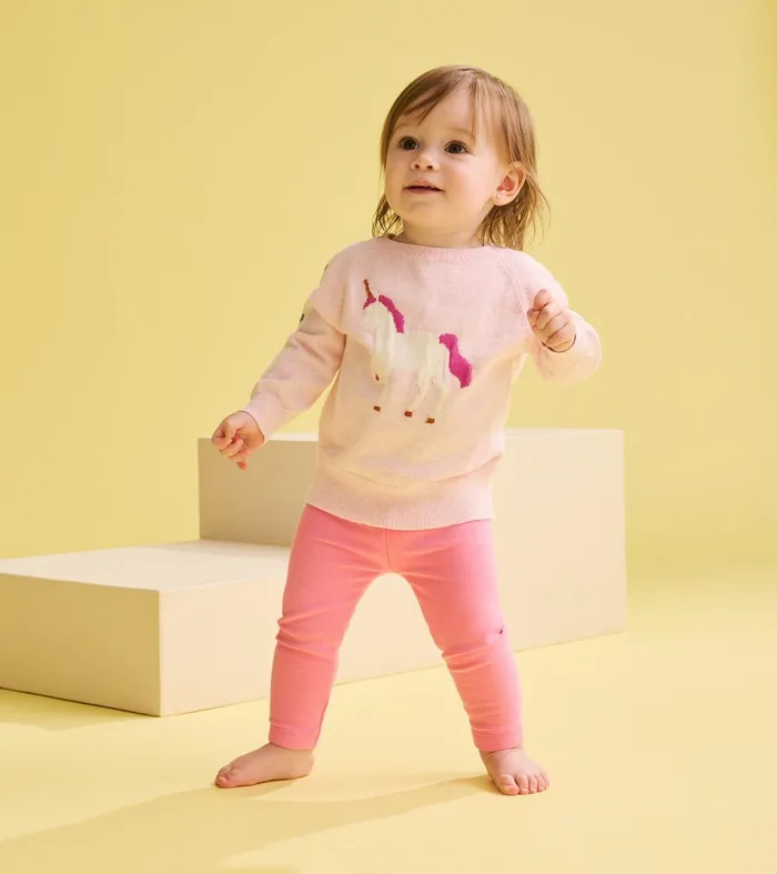 Hatley Sweaters Baby and Toddler Baby and Toddler Girls Fall Unicorns Sweater