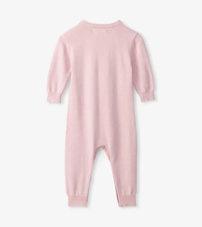 Hatley Sweaters Baby and Toddler Baby Big Heart Sweater Onesie