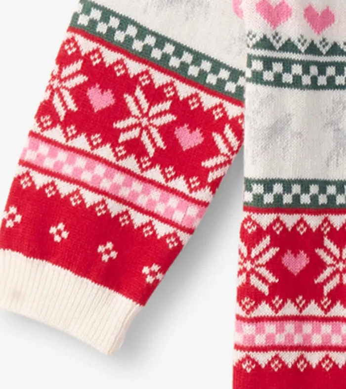 Hatley Sweaters Baby and Toddler Baby Deer Fairisle Sweater Onesie