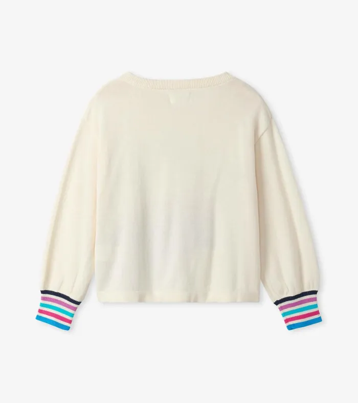 Hatley Sweaters Girls Girls Shooting Star Sweater