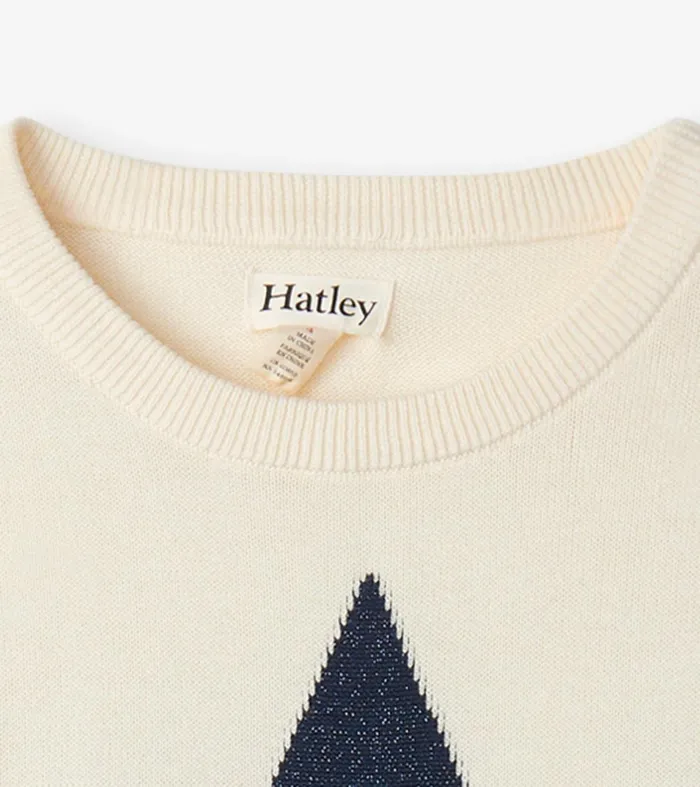 Hatley Sweaters Girls Girls Shooting Star Sweater