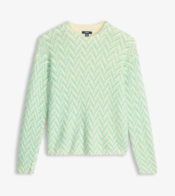 Hatley Sweaters Women Ella Sweater 8211 Chevron Print